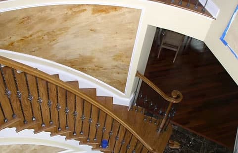 Elegant hallway design showcasing architectural details